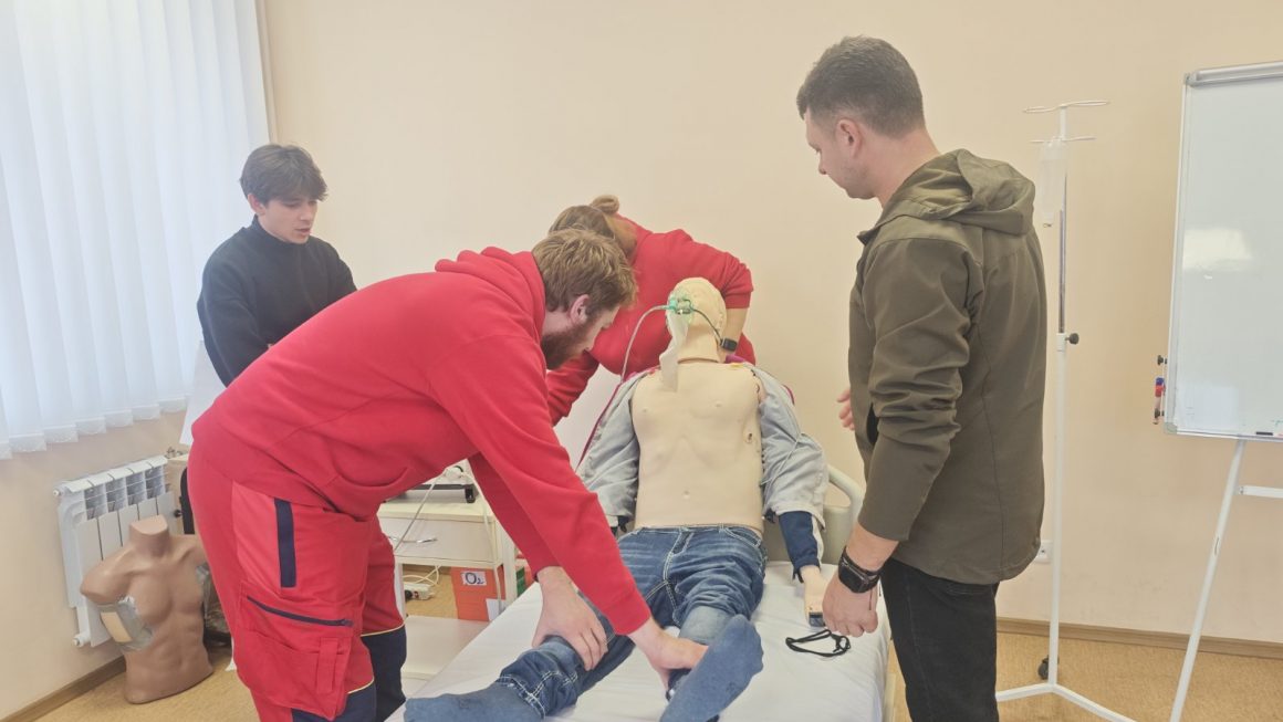 Старт дев’ятої групи перепідготовки парамедиків на базі навчально-тренувального відділу