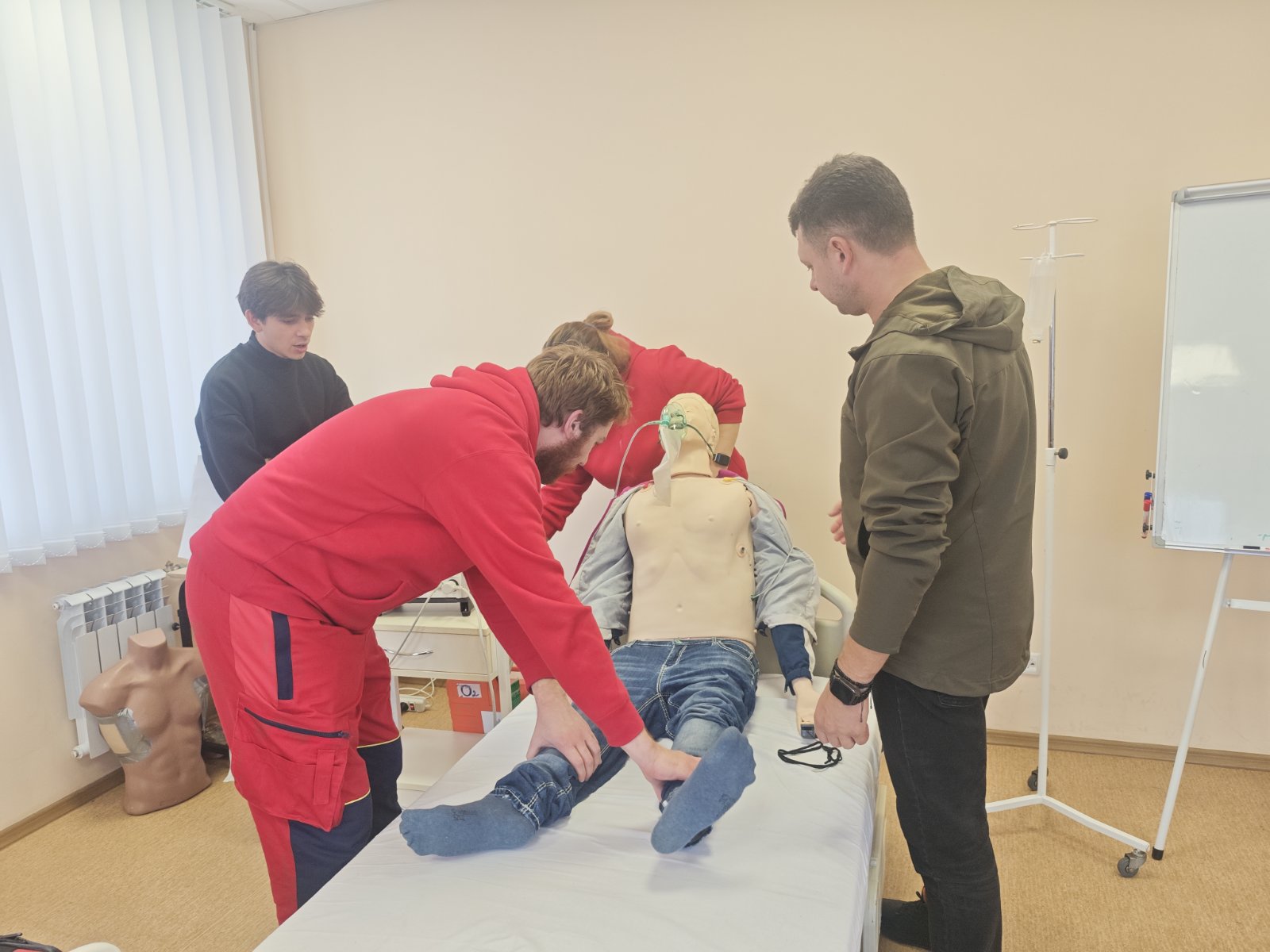 Старт дев’ятої групи перепідготовки парамедиків на базі навчально-тренувального відділу