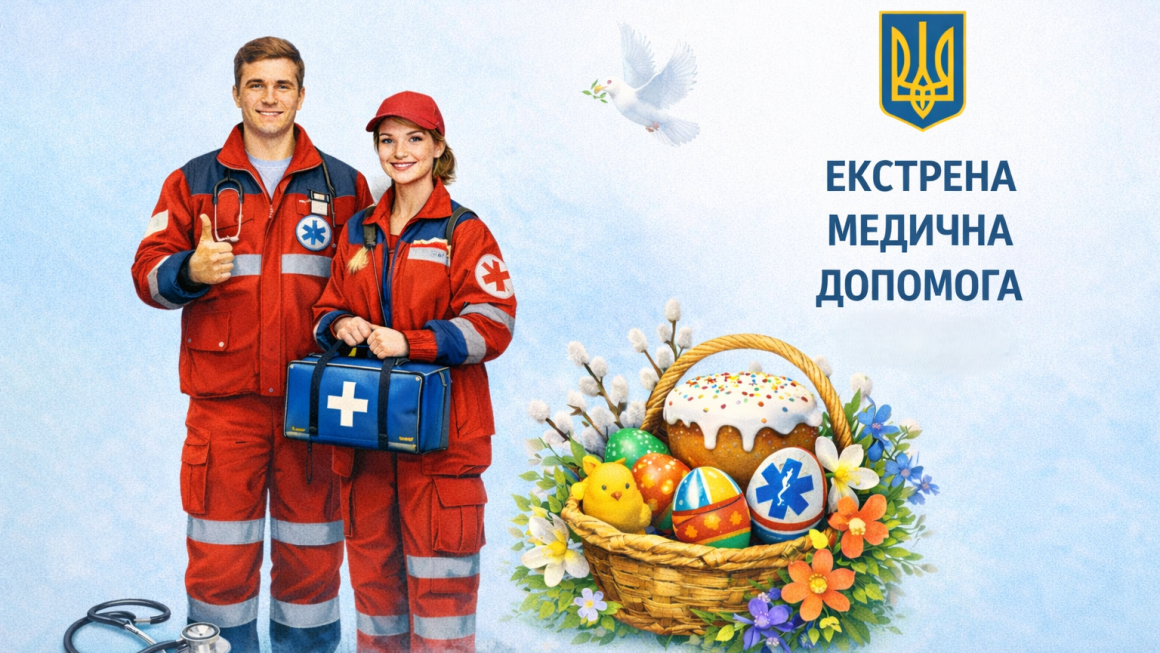 Зі світлим святом Великодня!